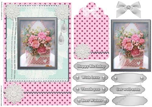 Shabby Chic Quick Card 2