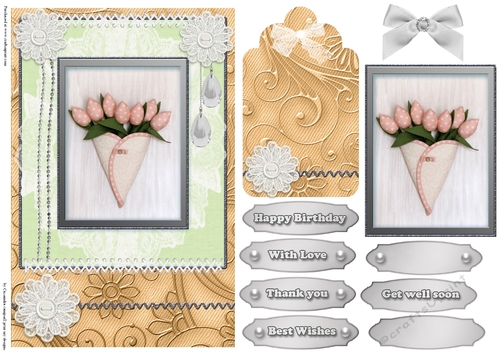 Shabby Chic Quick Card 2