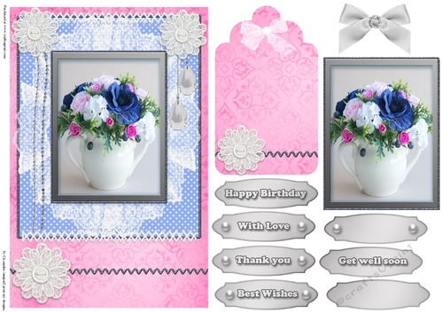 Shabby Chic Quick Card 2