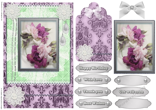 Shabby Chic Quick Card 2