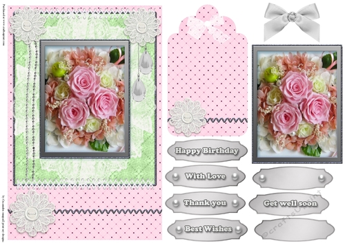Shabby Chic Quick Card 2