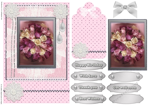 Shabby Chic Quick Card 2