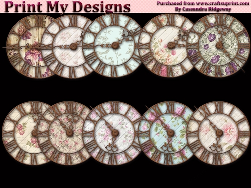 shabby clocks