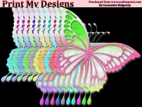 Colourful butterflys