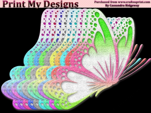Colourful butterflys