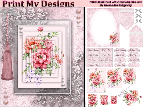 Floral Mini kit for birthday mothers day 