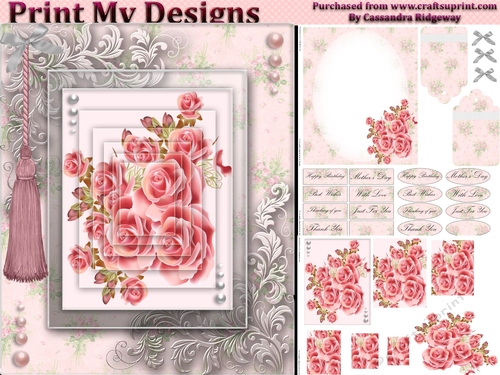 Floral Mini kit for birthday mothers day 