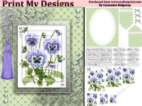 Floral Mini kit for birthday mothers day 
