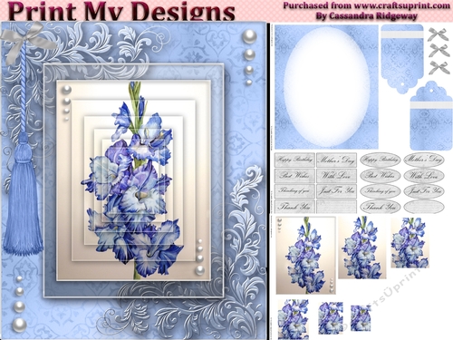 Floral Mini kit for birthday mothers day 