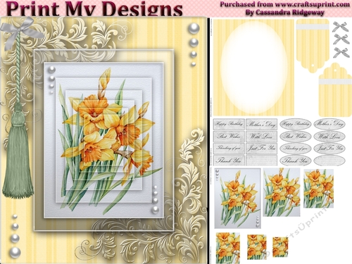 Floral Mini kit for birthday mothers day 
