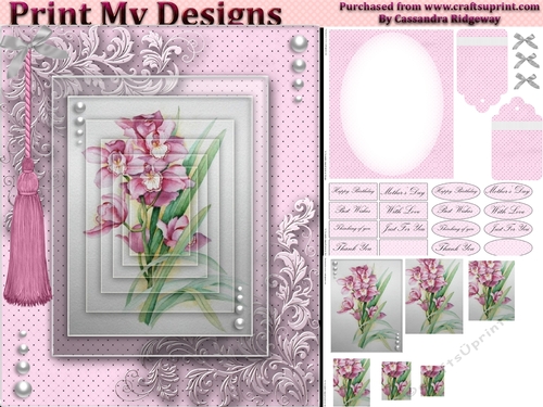 Floral Mini kit for birthday mothers day 