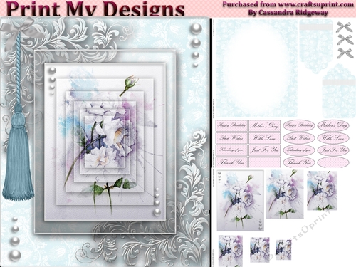Floral Mini kit for birthday mothers day 