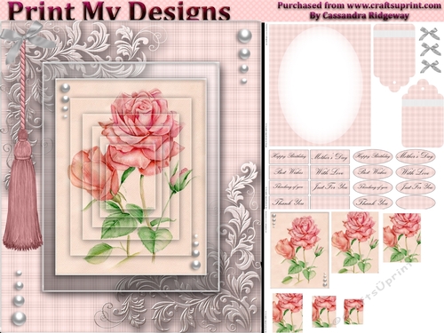 Floral Mini kit for birthday mothers day 
