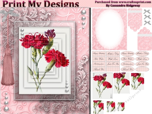 Floral Mini kit for birthday mothers day 