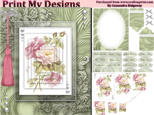 Floral Mini kit for birthday mothers day 