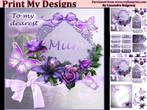 Floral Mini kit for birthday mothers day 