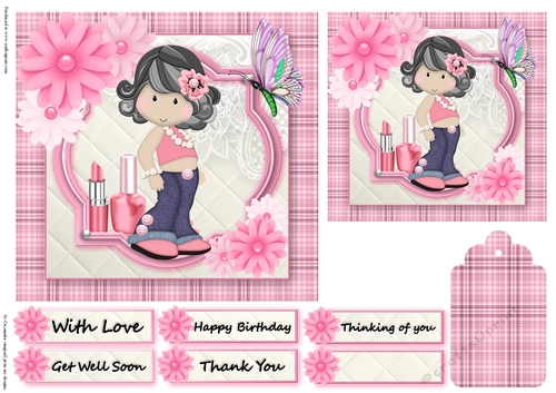 Birthday Female Quick card