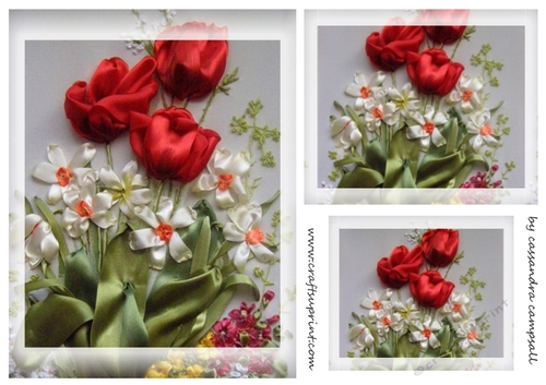 Floral Toppers for birthday thank you and much more