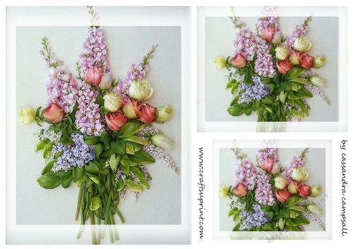 Floral Toppers for birthday thank you and much more