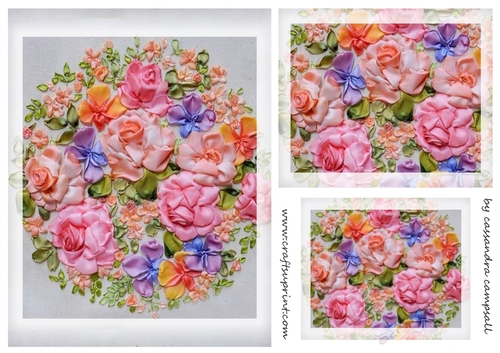 Floral Toppers for birthday thank you and much more