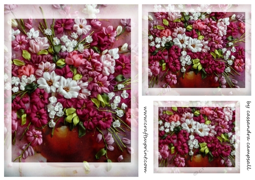 Floral Toppers for birthday thank you and much more