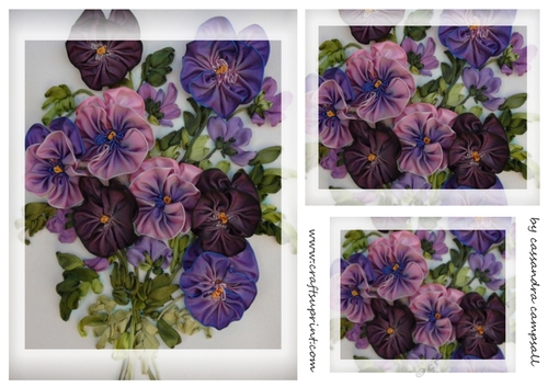 Floral Toppers for birthday thank you and much more