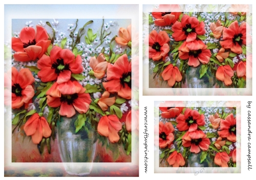 Floral Toppers for birthday thank you and much more