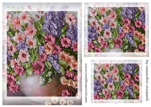 Floral Toppers for birthday thank you and much more