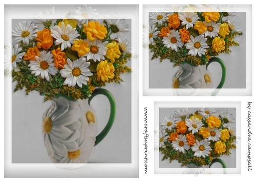 Floral Toppers for birthday thank you and much more