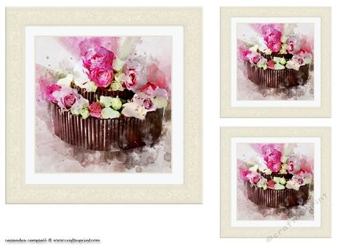 water color Toppers collection