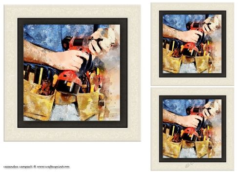 water color Toppers collection - handyman