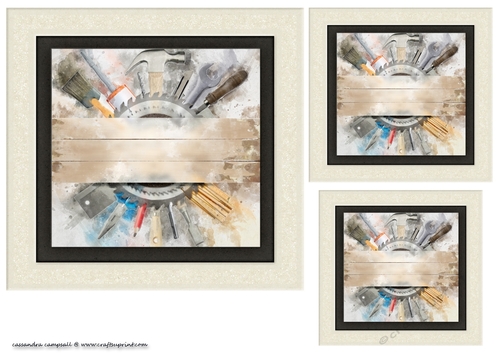water color Toppers collection tools