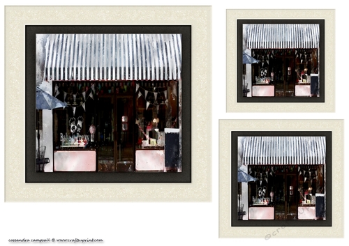 water color Toppers collection store front