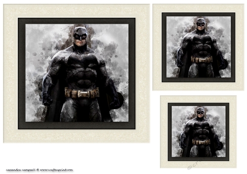 water color Toppers collection - batman