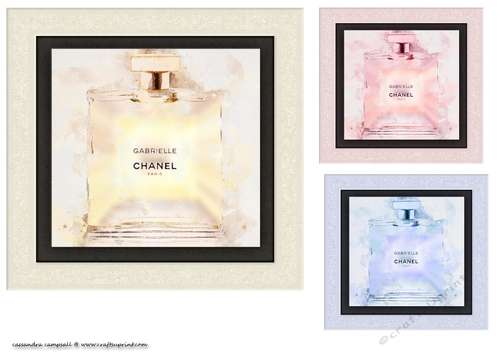 water color Toppers collection - perfume