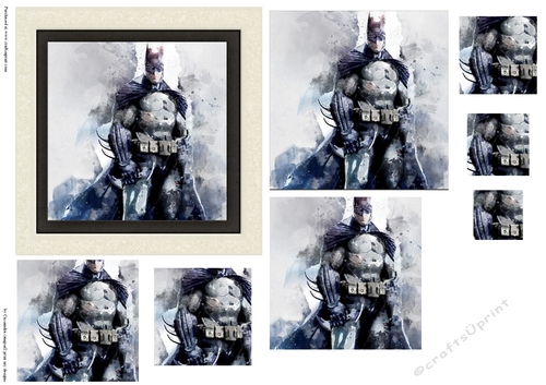 Pyramid watercolor toppers collection batman