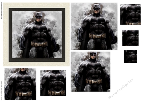 Pyramid watercolor toppers collection batman
