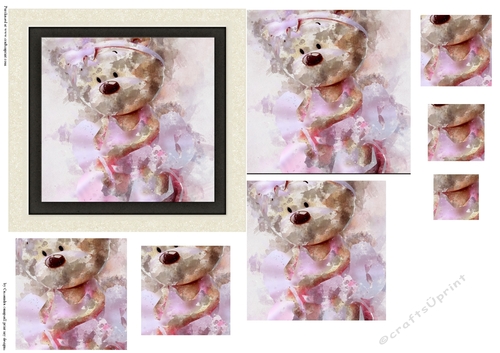 Pyramid watercolor toppers collection doll
