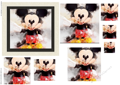 Pyramid watercolor toppers collection 