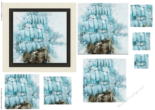 Pyramid watercolor toppers collection 