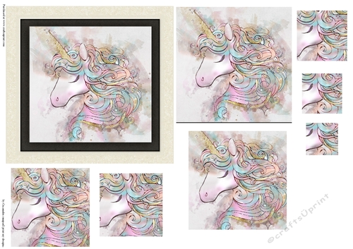 Pyramid watercolor toppers collection 
