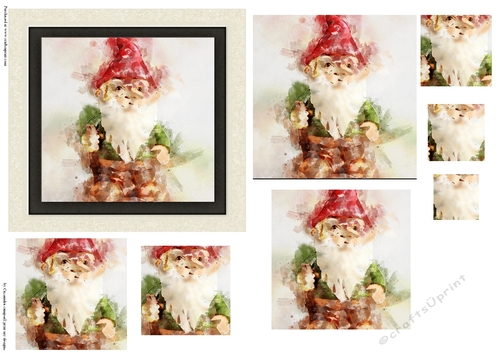Pyramid watercolor toppers collection 