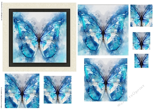 Pyramid watercolor toppers collection 