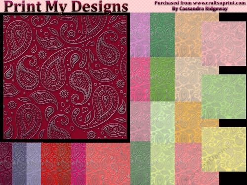 Berry and Fruit color collection CU 