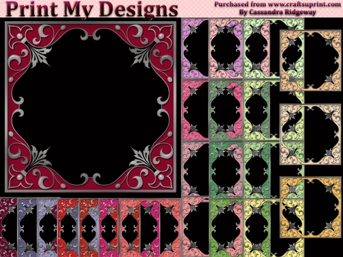 Berry and Fruit color collection CU 
