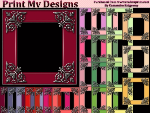 Berry and Fruit color collection CU 