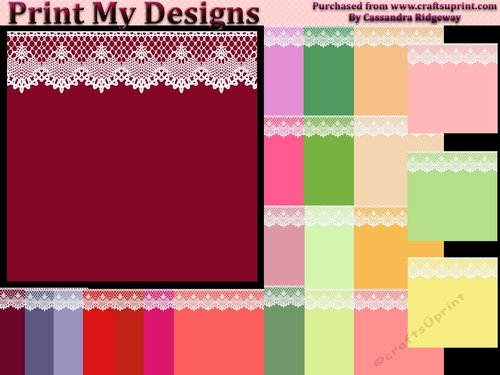 Berry and Fruit color collection CU 