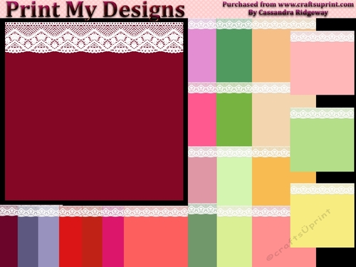 Berry and Fruit color collection CU 