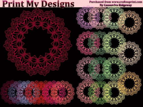 Berry and Fruit color collection CU 
