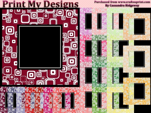Berry and Fruit color collection CU 